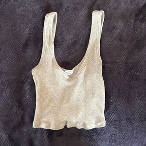 Garage grey tank